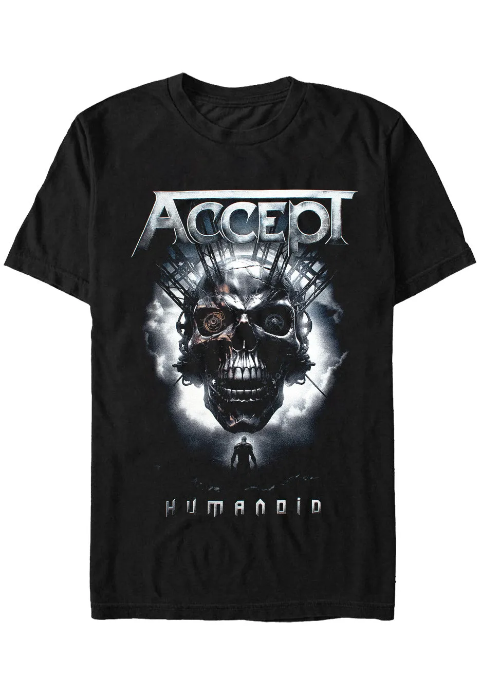 accept-humanoid-t-shirt-power-metal-noir image 1