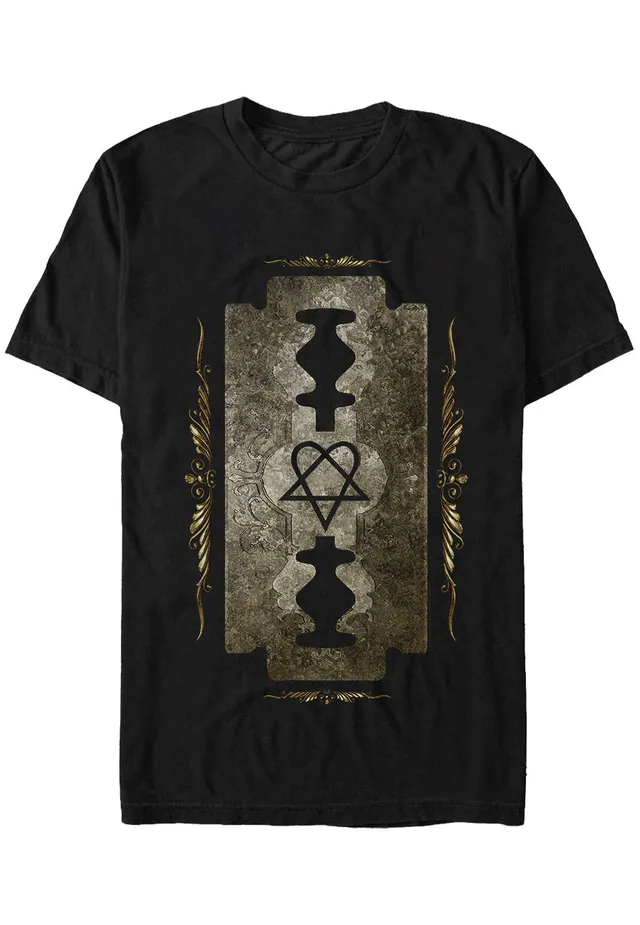 him-razorblade-romance-t-shirt-noir-l-gothique image 1