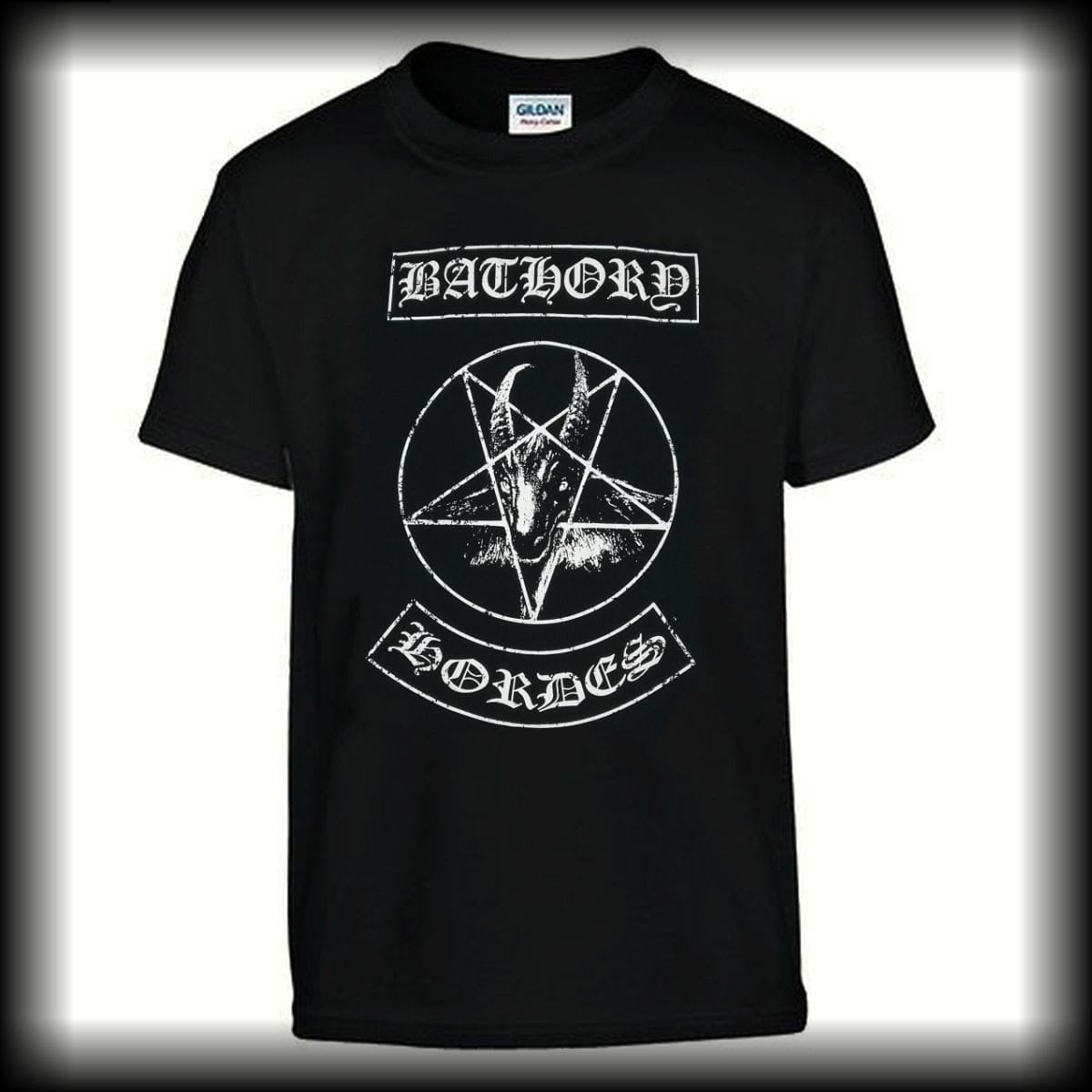 bathory-hordes-t-shirt-black-metal-gildan-m-l-xl image 1