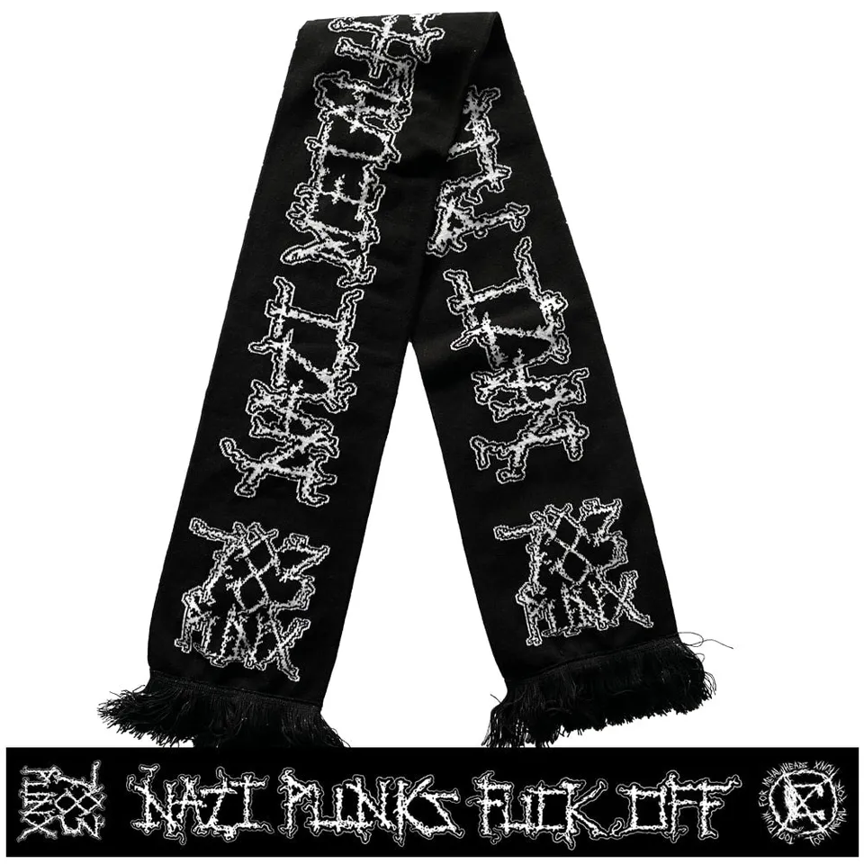 783punx-nazi-punks-fuck-off-charpe-double-face-155-cm image 1