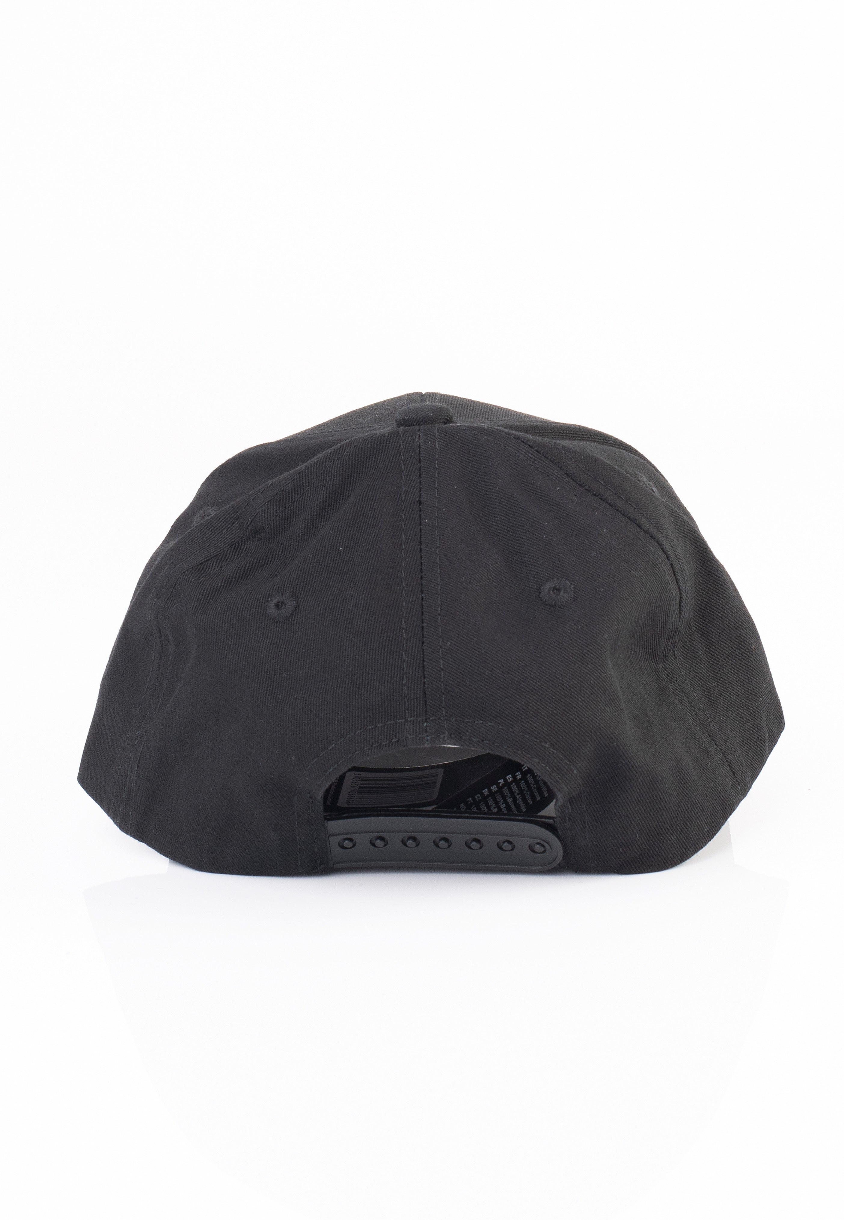 black-sabbath-text-logo-casquette-noire-snapback image 5