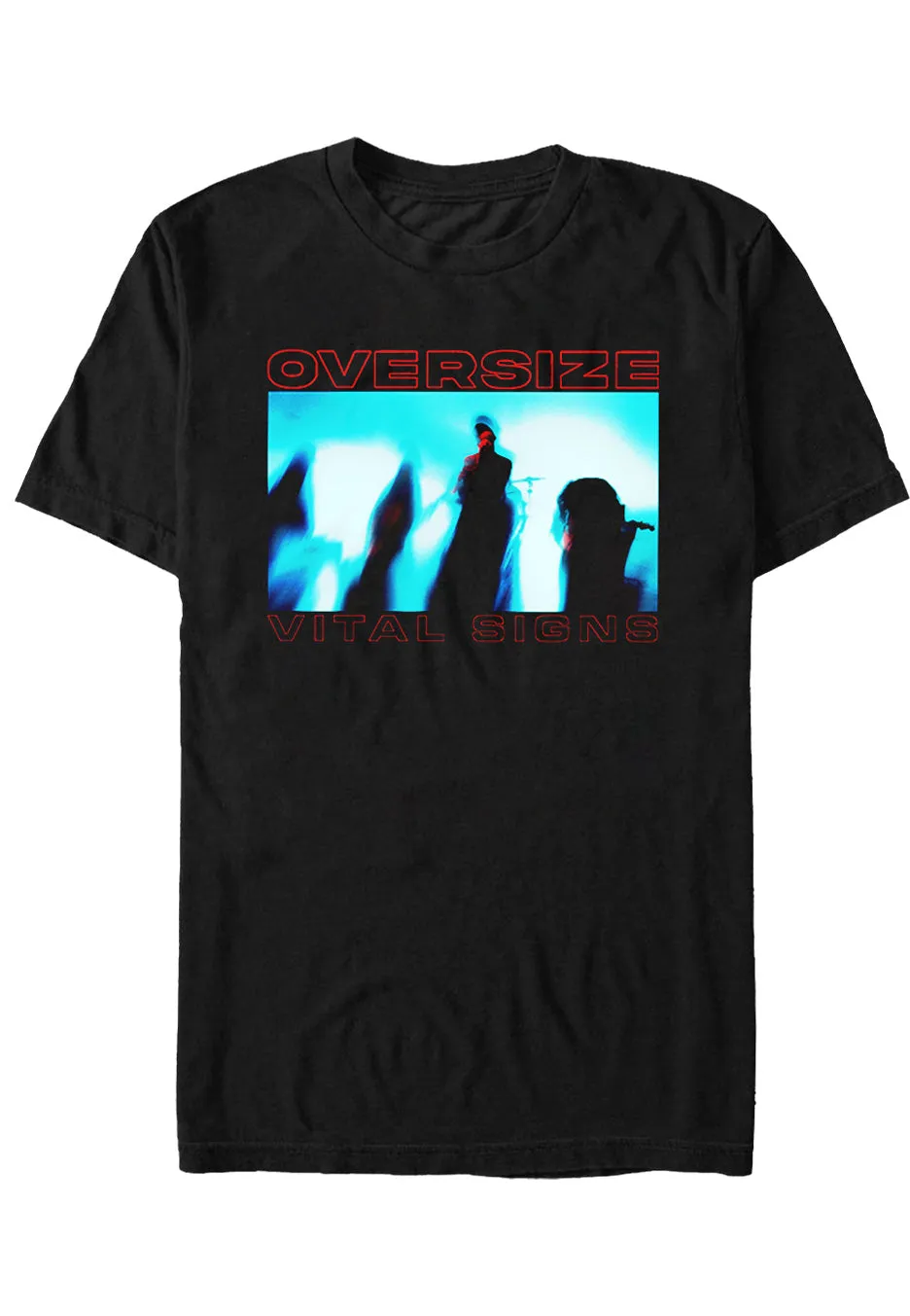 vital-signs-oversize-t-shirt-noir-deathcore-homme image 1