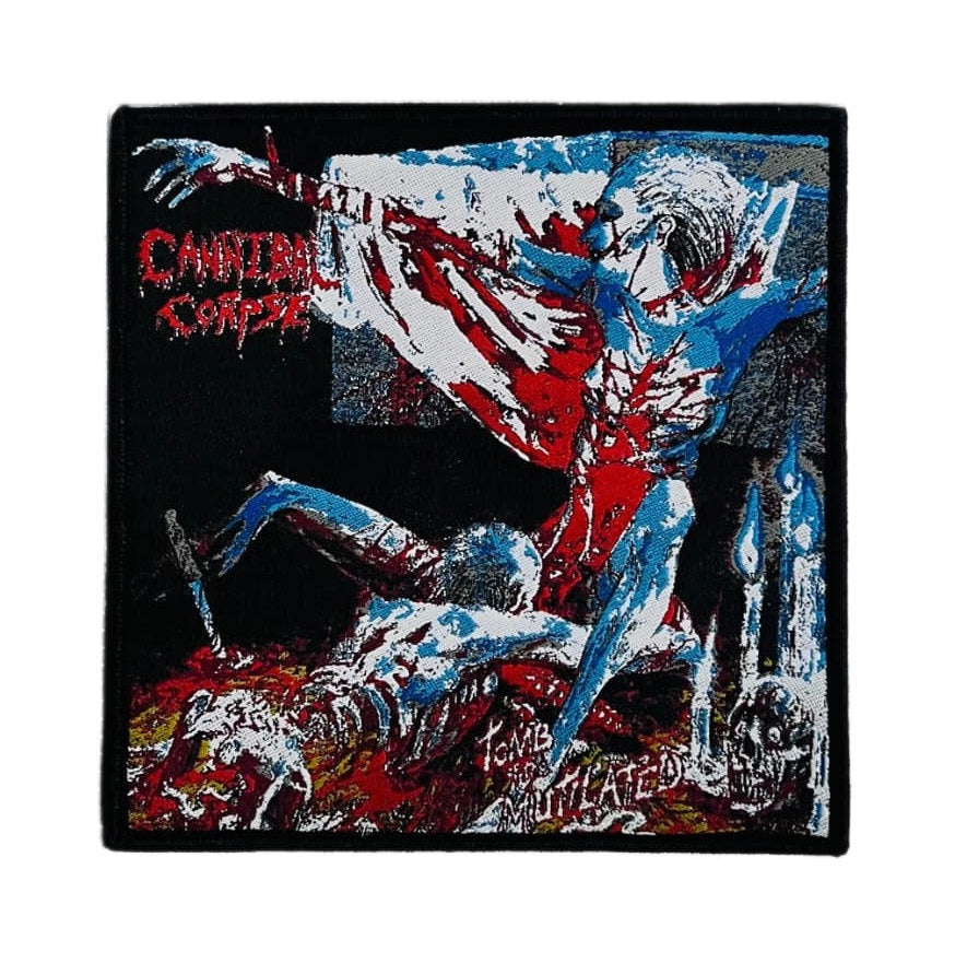 cannibal-corpse-tomb-of-the-mutilated-cusson-patch-tiss-bordure-noire image 2