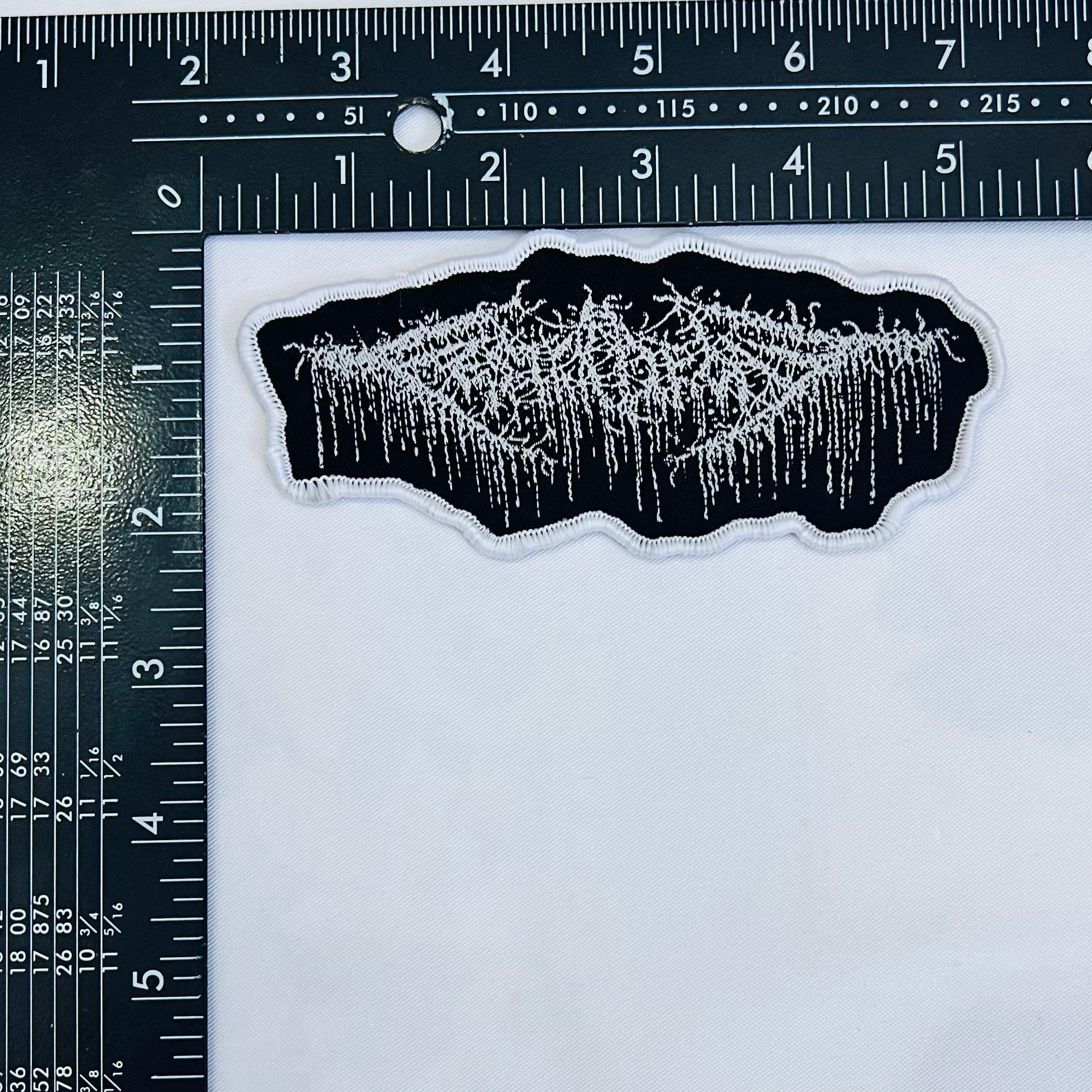 festerdecay-logo-patch-tiss-petit-bordure-noire image 5