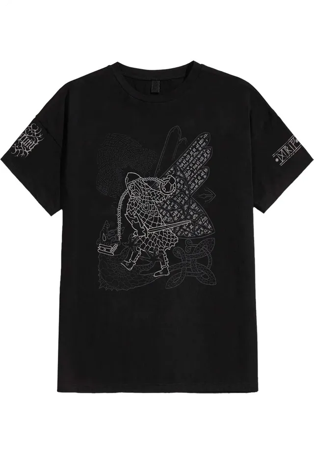 heilung-sankt-michael-t-shirt-noir-folk-metal-homme image 1
