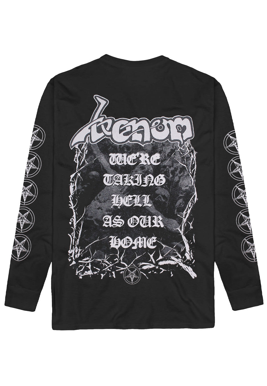 venom-welcome-to-hell-longsleeve-noir-homme image 2