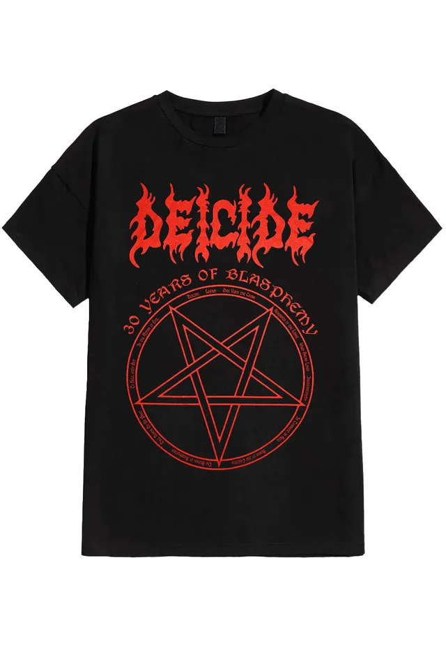 deicide-30-years-of-blasphemy-t-shirt-noir-homme image 1