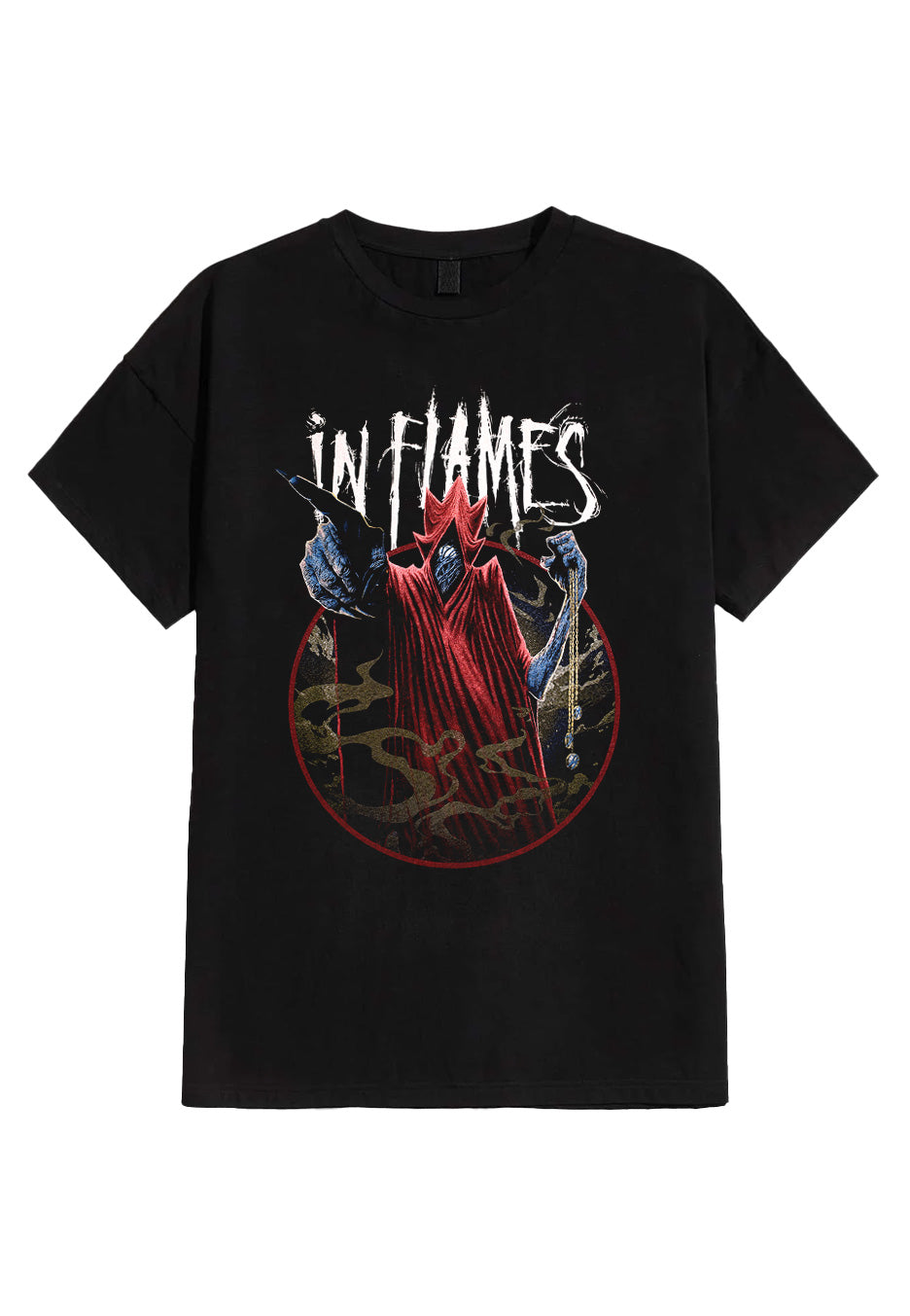 in-flames-time-jester-t-shirt-metal-noir-homme image 1