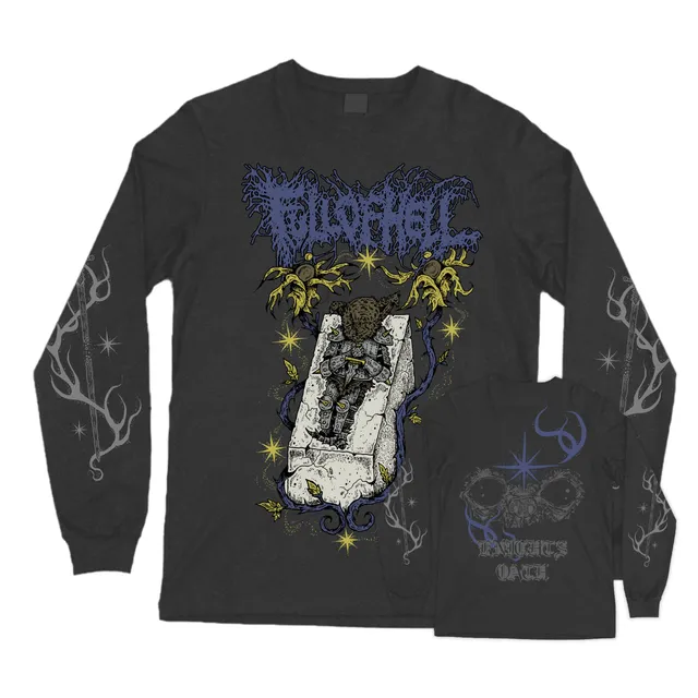 closed-casket-full-of-hell-knight-s-oath-longsleeve-pepper-coton image 1