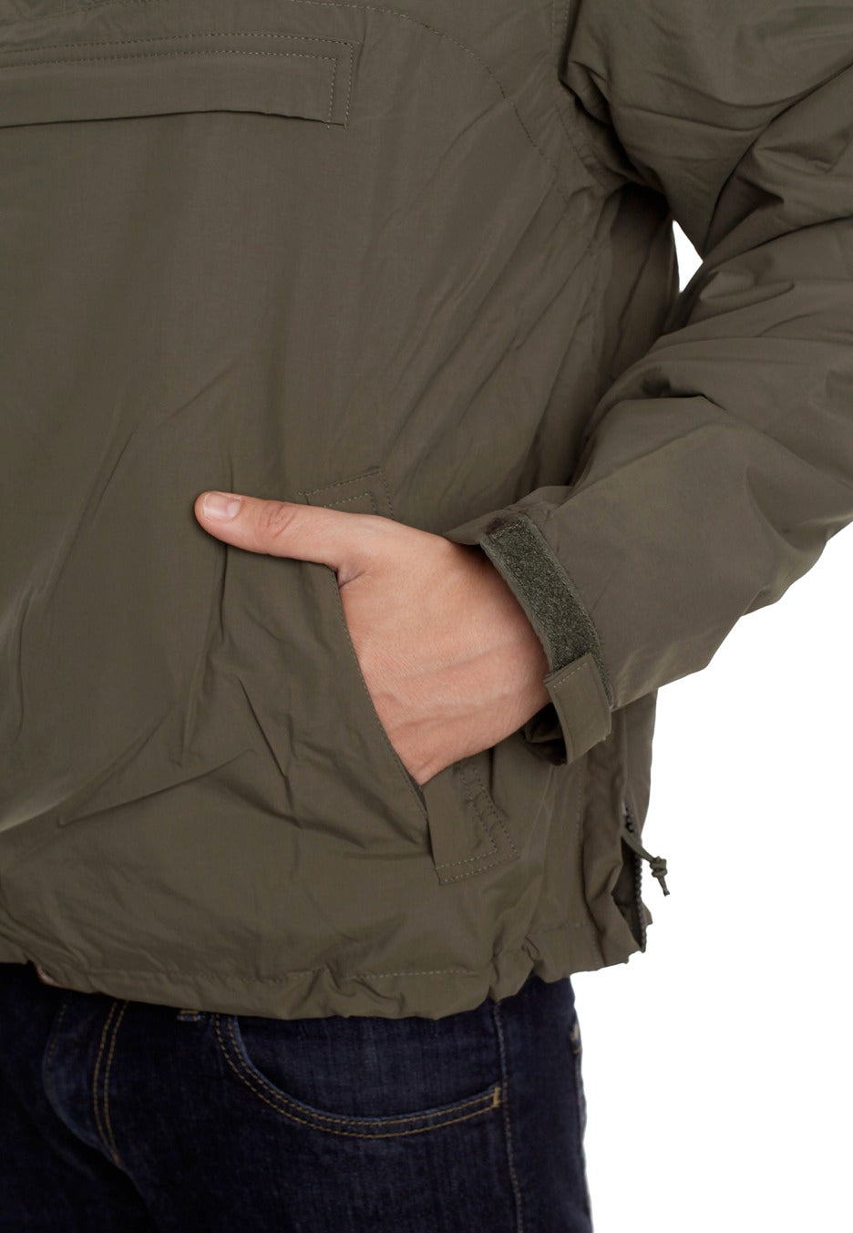 surplus-windbreaker-olive-coupe-vent-vert-homme image 5