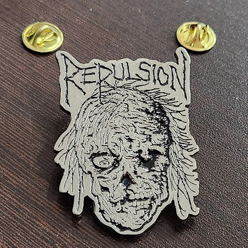 repulsion-horrified-pin-s-mail-metal image 1