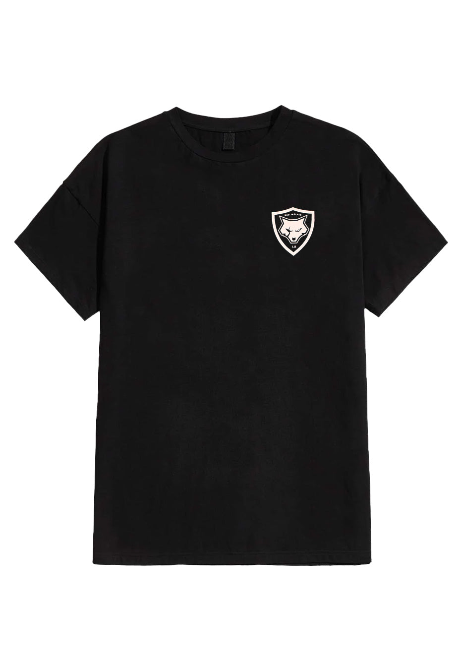 bad-wolves-los-angeles-t-shirt-rock-noir-homme-m image 1