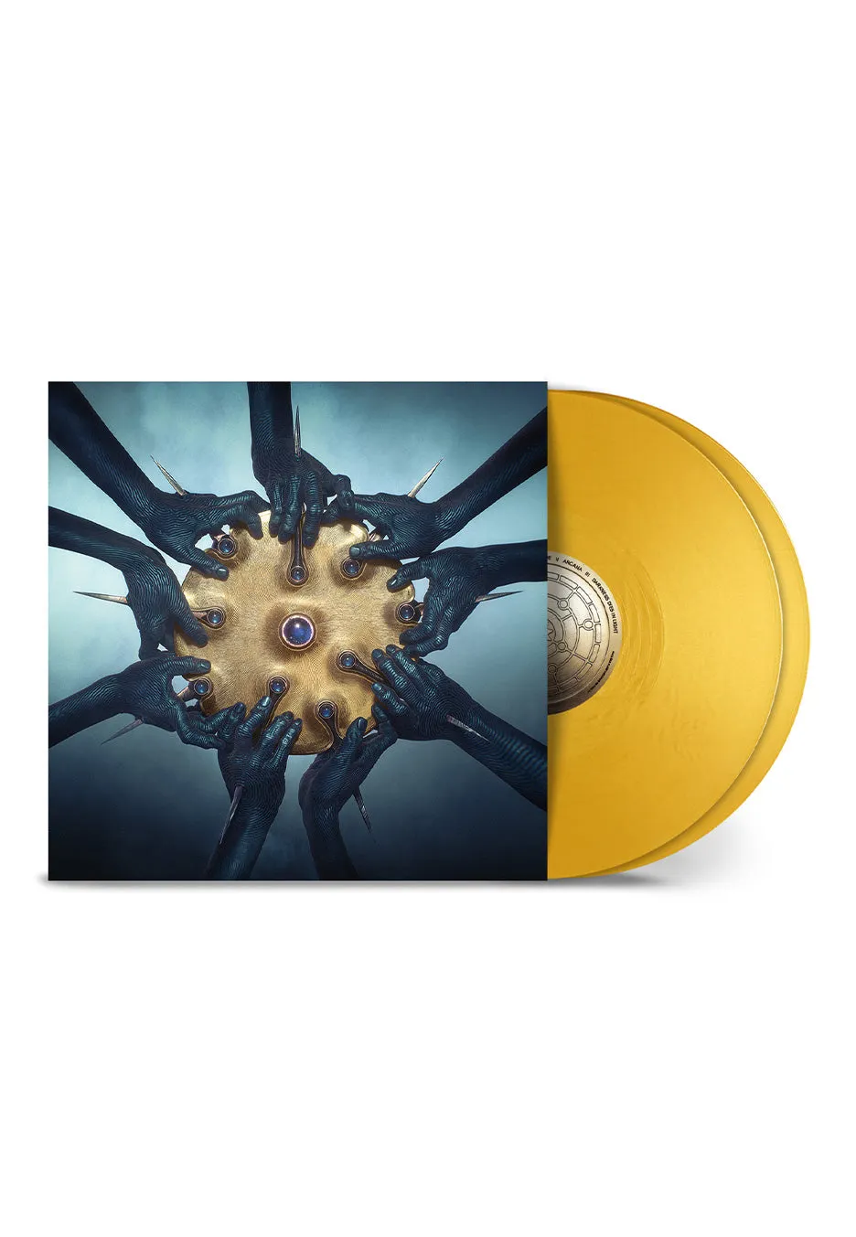 epica-aspiral-double-vinyle-rouge-dor-metal-symphonique image 1