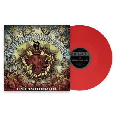 never-ending-game-just-another-day-lp-vinyle-rouge-hardcore image 1