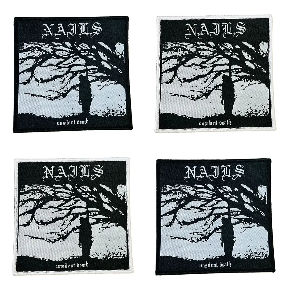nails-unsilent-death-patch-tiss-bordure-noire image 1