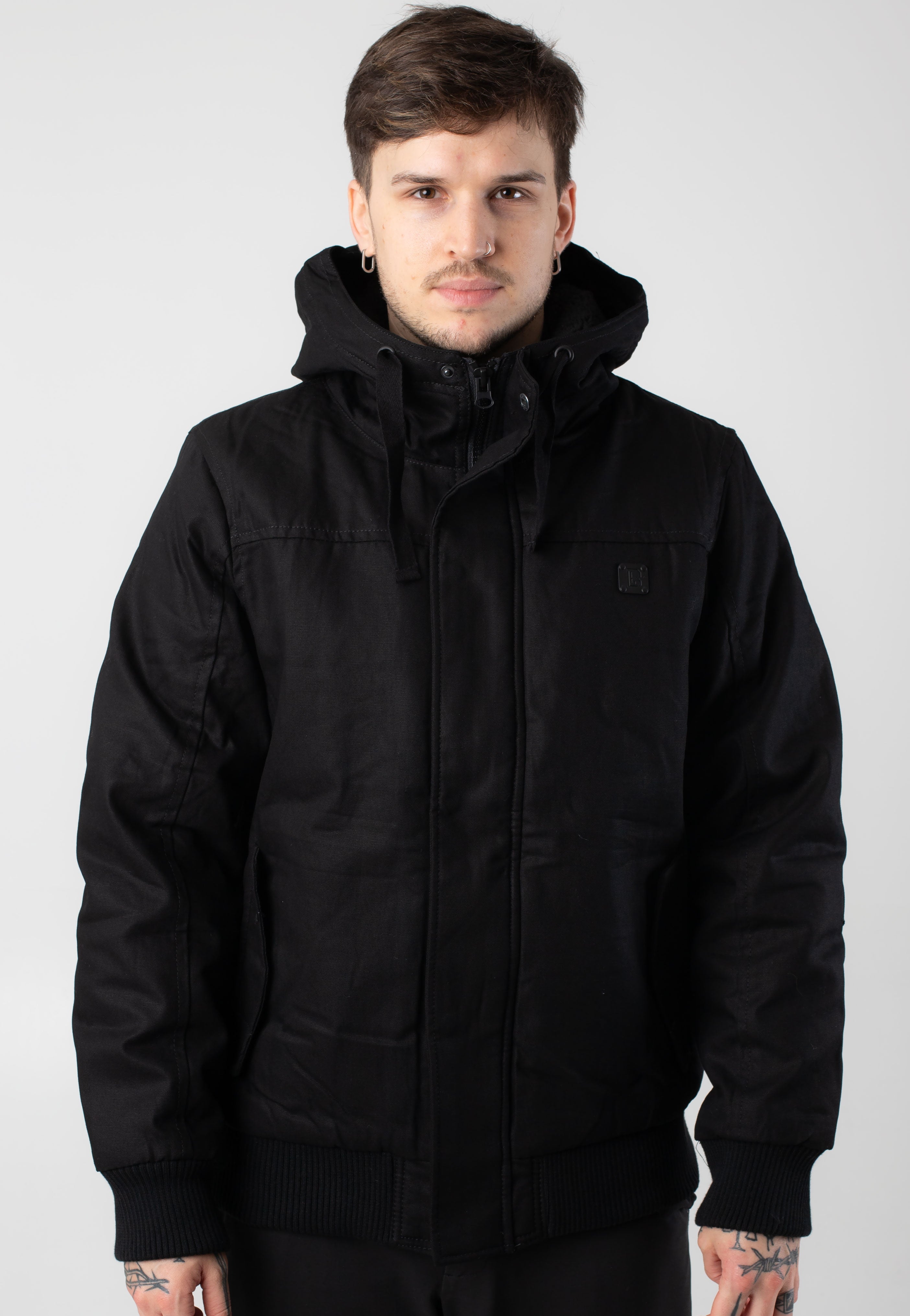 brandit-essential-black-veste-noire-homme-streetwear-hiver image 2